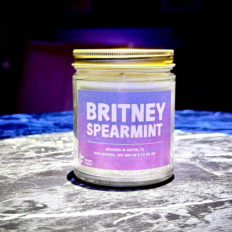 Britney Spearmint - Eucalyptus Lavender 9oz Soy Candle